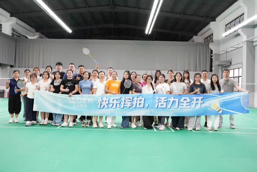 DEK Manufacturing team in the factory