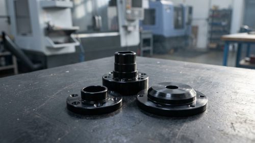 ABS part after acetone smoothing showing glossy vapor-polished surface finish