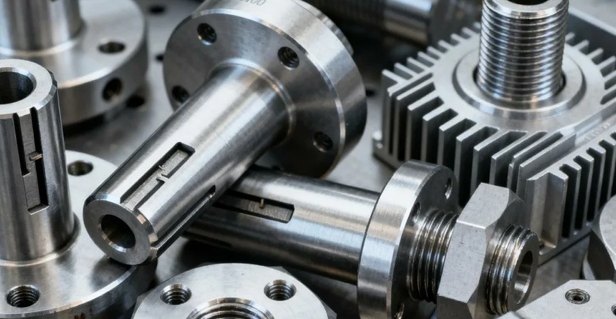 Alloy steel shafts and gears for industrial equipment