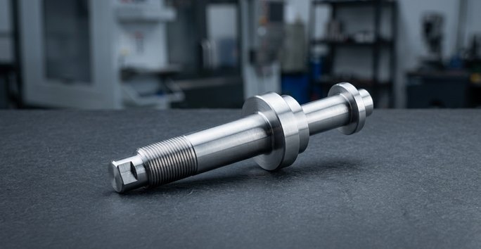 Stainless steel medical device pin from precision machining