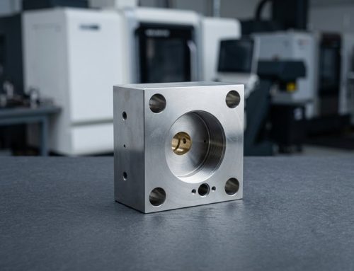 Fluid manifold block machined for medical dosing instruments