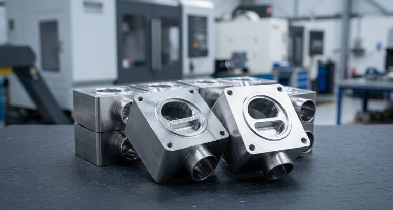 Finished edge and surface results on deburred CNC machined parts