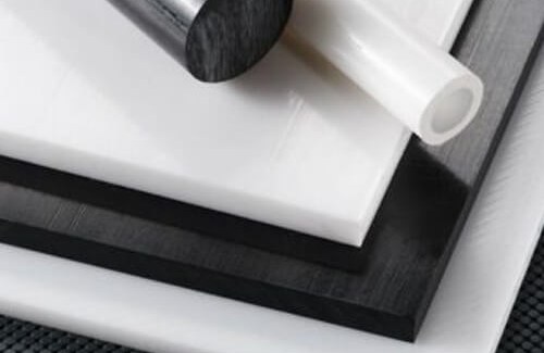 Acetal homopolymer raw stock rods and plates