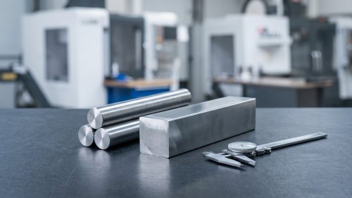 Solid silver bar stock illustrating density of silver guide