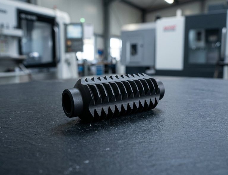 DLC coated carbide cutting tool with black dry-running finish