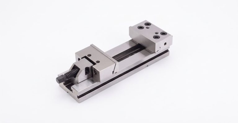 Metal CNC fixture with clamping mechanism for machining