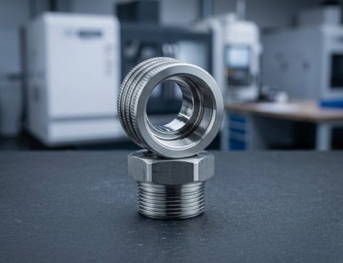 Ultra-high-purity fitting with electropolished stainless steel bore