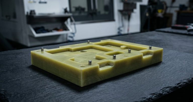 FR4 locating nest fixture base on dark table