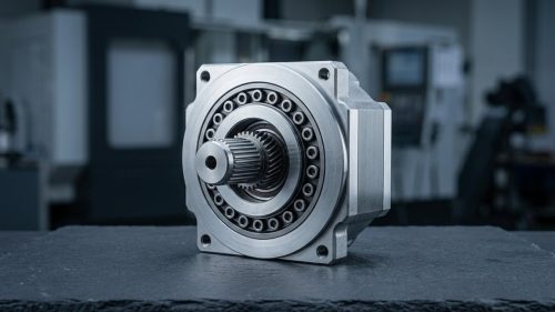 Precision machined robotic joint reducer for robotics prototyping