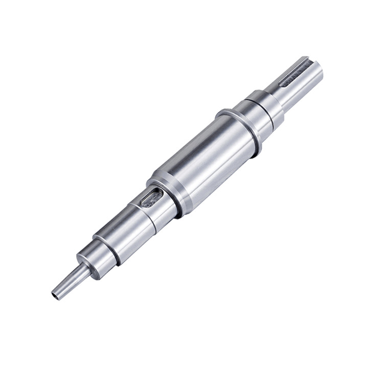 CNC turned stainless steel shaft
