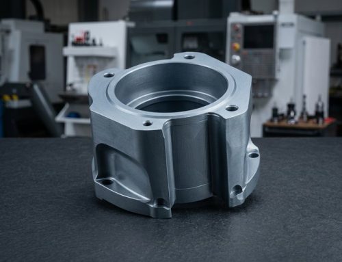 Cast iron bearing housing with machined bearing seat bore