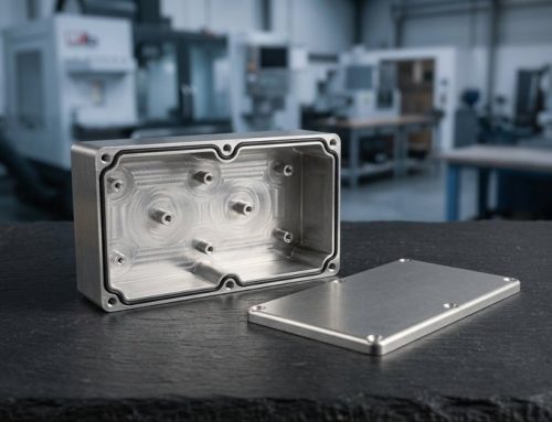 Billet electronics enclosure with lid and O-ring groove