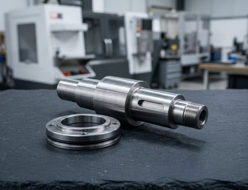 Pump shaft and seal housing CNC turned precision parts