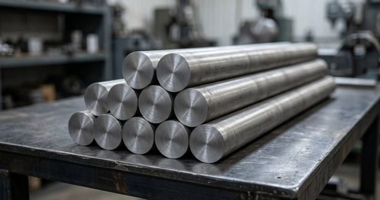 Raw Inconel 600 round bar stock for CNC machining