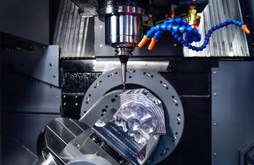 CNC turn-mill machining of a shaft with a live tool