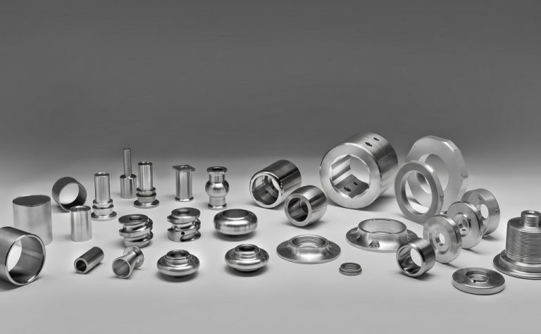 Stainless steel CNC machined parts for industrial automation