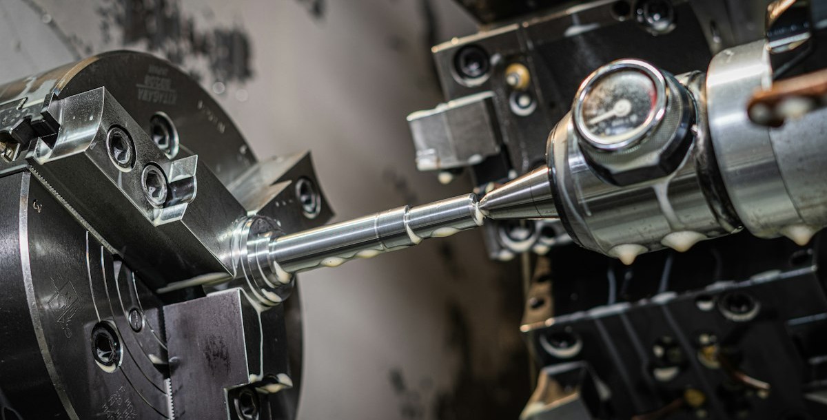 CNC turning of a slender Invar part