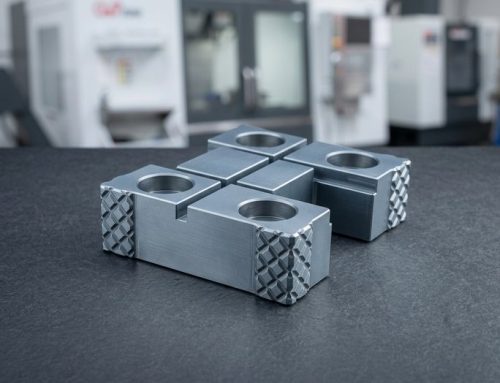 Aluminum assembly nest fixture with locator pins on worktable