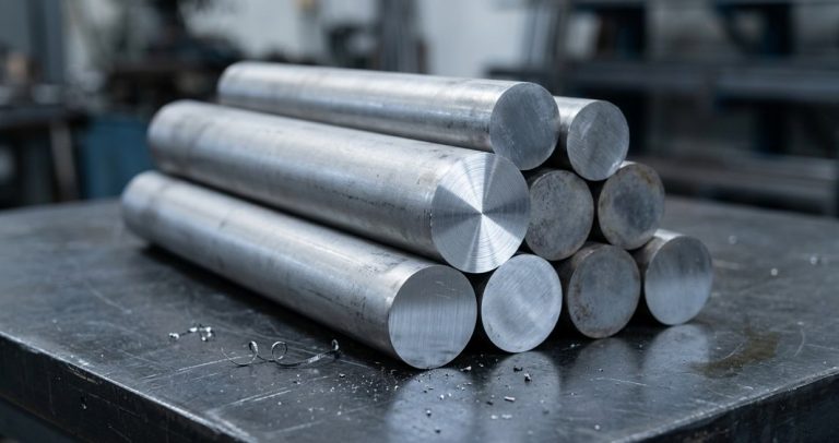 Raw Kovar round bar stock for CNC machining