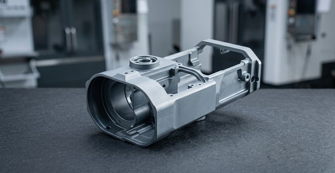 Magnesium medical device housing CNC machined enclosure