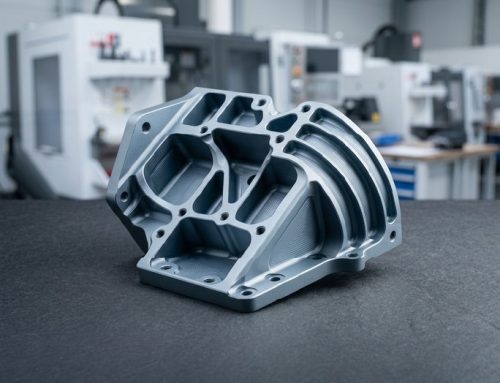 machined aluminum part showing CNC milling material finish