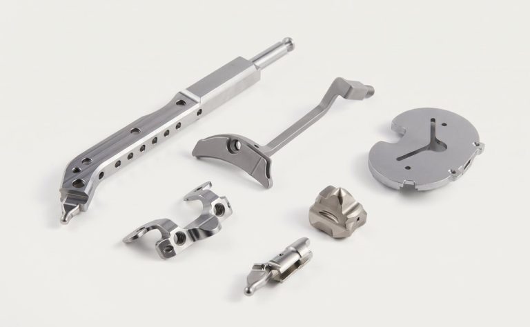 Precision machined stainless steel medical components
