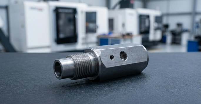 Carbon steel structural mounting hardware machined fitting