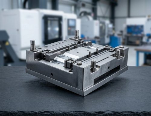 Mold slide and lifter with ground angled face on worktable