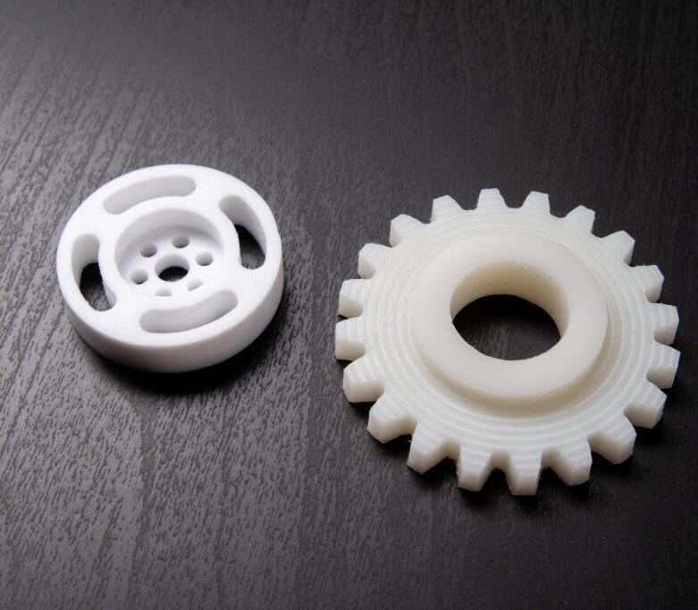 CNC machined nylon gear and wheel