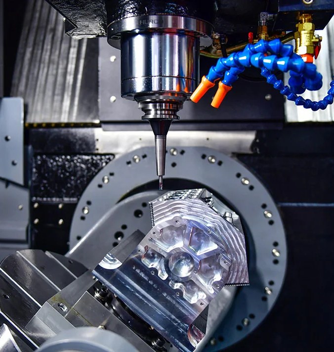 CNC turn-mill machining of a shaft with a live tool