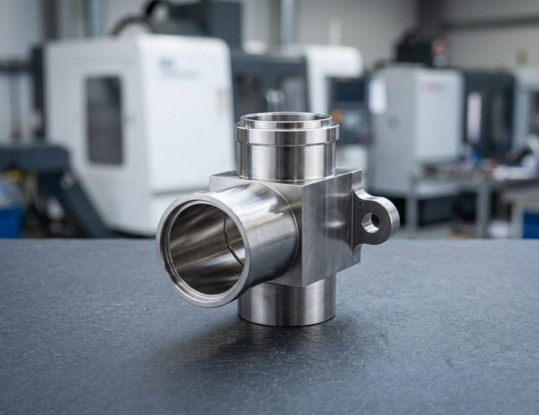 Citric acid passivated stainless steel food equipment fitting part