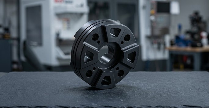 PEEK machined bracket for aerospace cabin interior parts