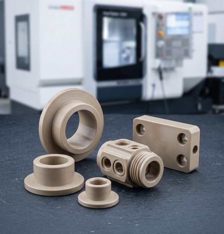 PEEK CNC machined parts