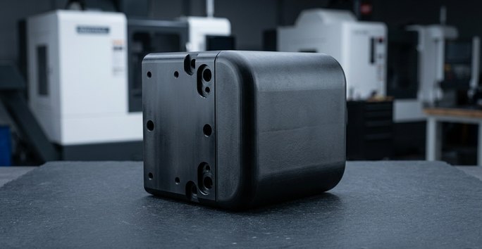 HDPE dock fender block for marine applications