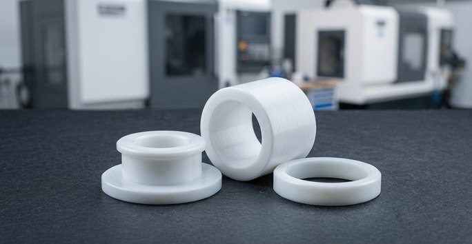 PTFE bushings and bearings for dry running applications