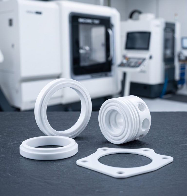 PTFE CNC machined parts
