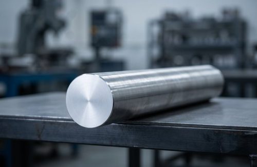 Raw 303 stainless steel round bar stock for CNC machining