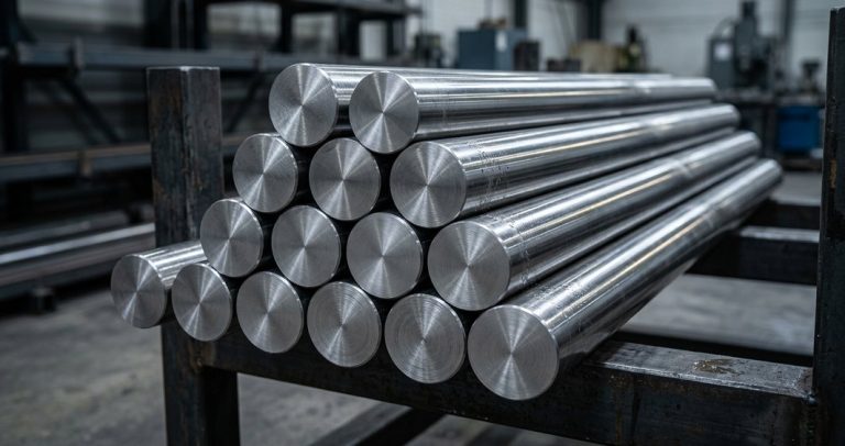 Stainless steel round bar stock for CNC machining services
