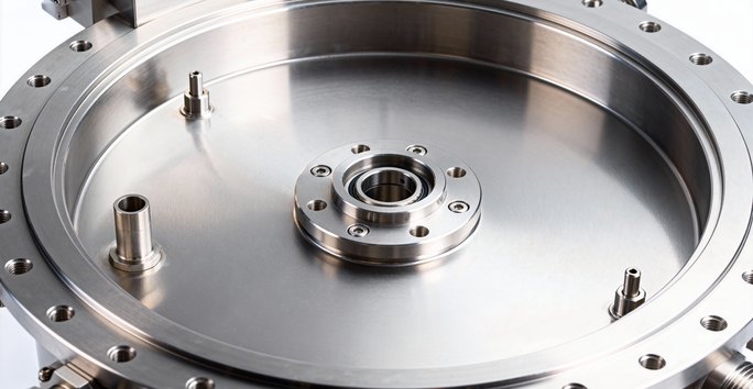 Stainless steel vacuum chamber for semiconductor equipment