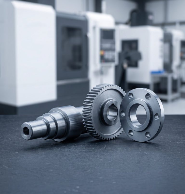 Steel CNC machined parts