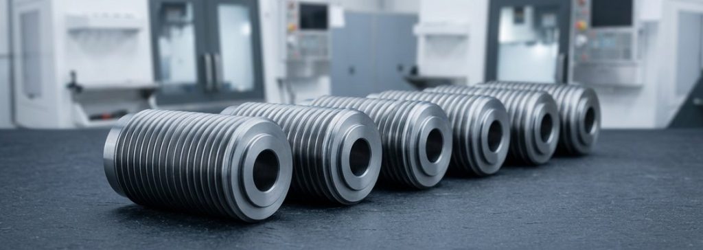 Finished Kovar feedthrough parts from superalloy CNC machining