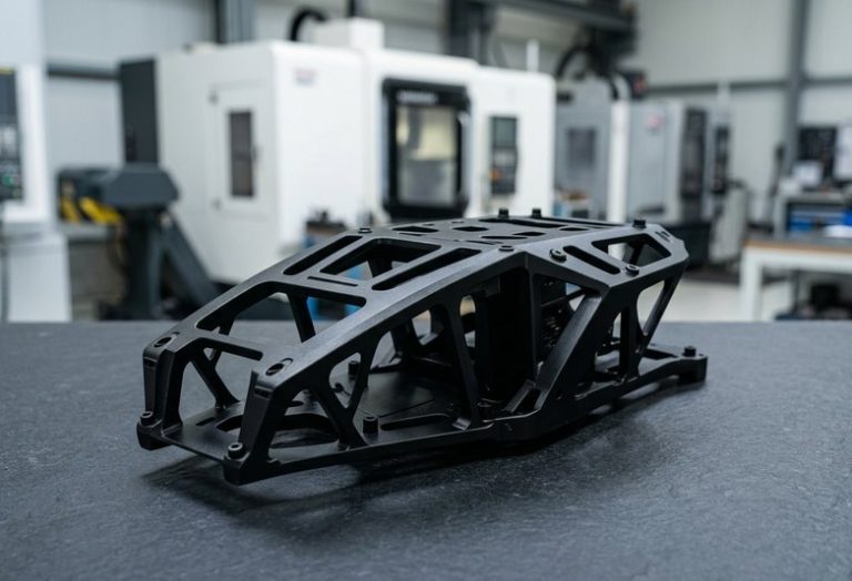 Anodizing surface finish on CNC machined aluminum bracket