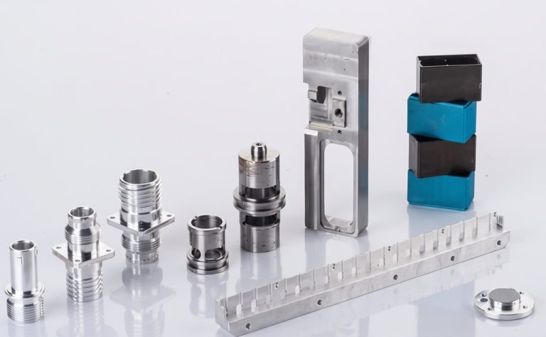 Precision machined metal parts for telecom applications