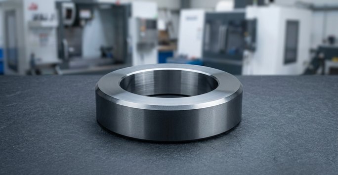 Tungsten carbide ring for semiconductor equipment