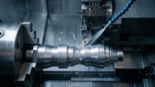 CNC turned shaft diameter illustrating types of fits in engineering