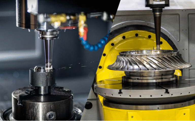 4-Axis CNC Machining vs 5-Axis CNC Machining Comparative Guide