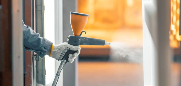Aluminum Powder Coating Process