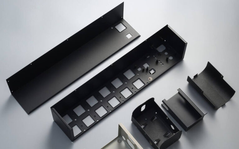 Black Anodized Aluminum Sheet Metal Parts