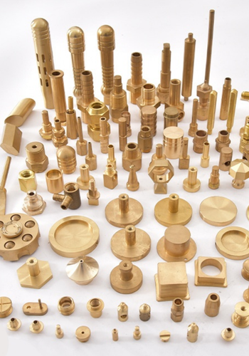 CNC-gefräste Teile aus Messing