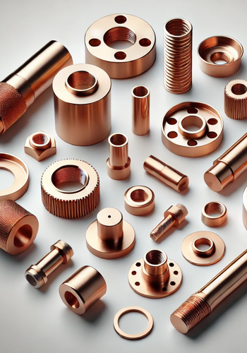 Copper CNC Machined Parts